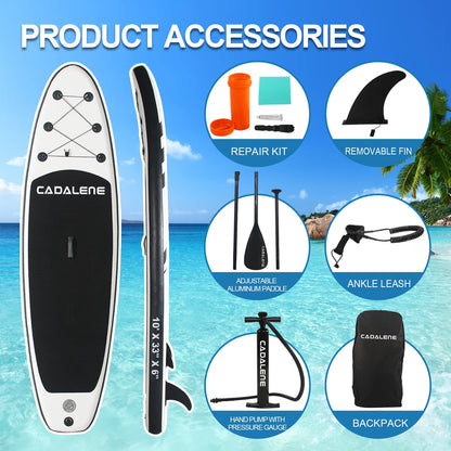 Inflatable Stand Up Paddle Board with SUP Accessories
