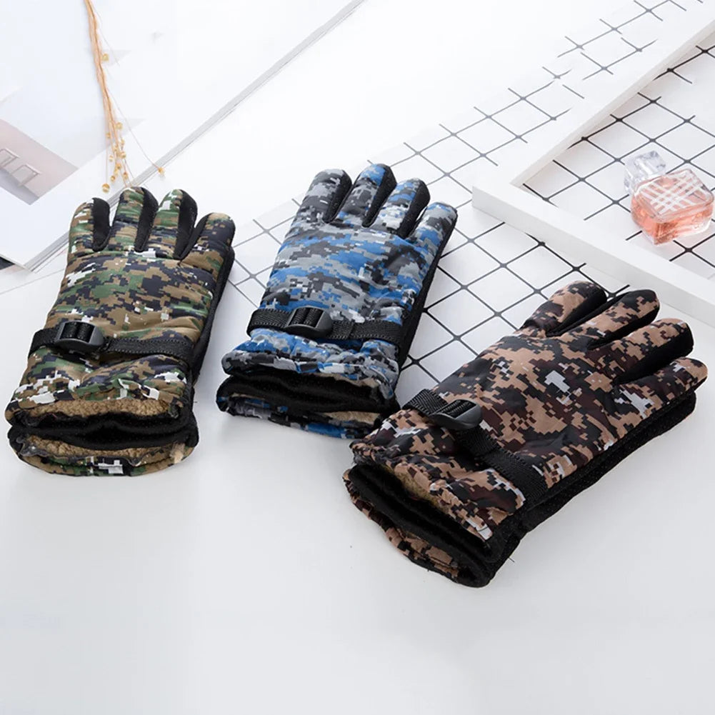 Winter Gloves, Waterproof, Windproof