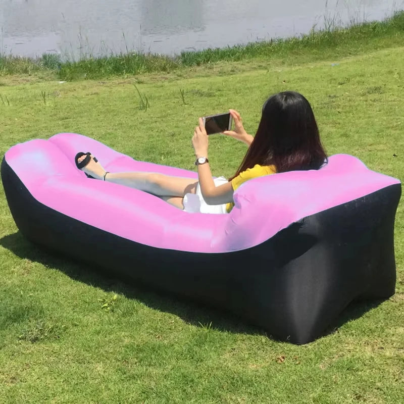 Lazy balloon sofa, portable For Backyard to Beach.