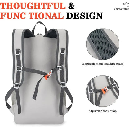 Hiking Backpack Large 35L Travel Backpacks for Men Women Ultra Lightweight Packable Camping Daypack for Outdoor Sports Perfect