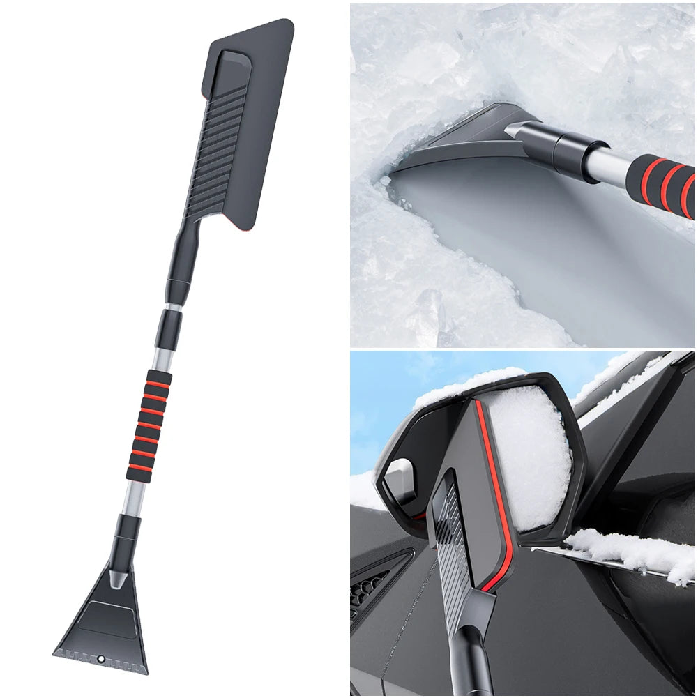 Universal 3 In 1 Windshield Snow Remover, Scraping , Defrost Broom Auto Cleaner Tool