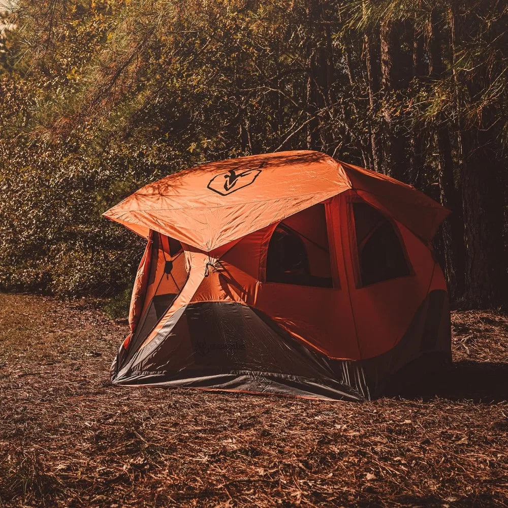 T4 Hub Tent: Quick 90-Second Setup, Waterproof and UV-Protected