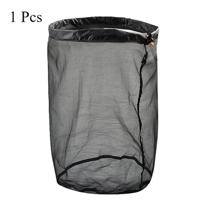 1Pcs Outdoor Ultralight Mesh Storage Bag