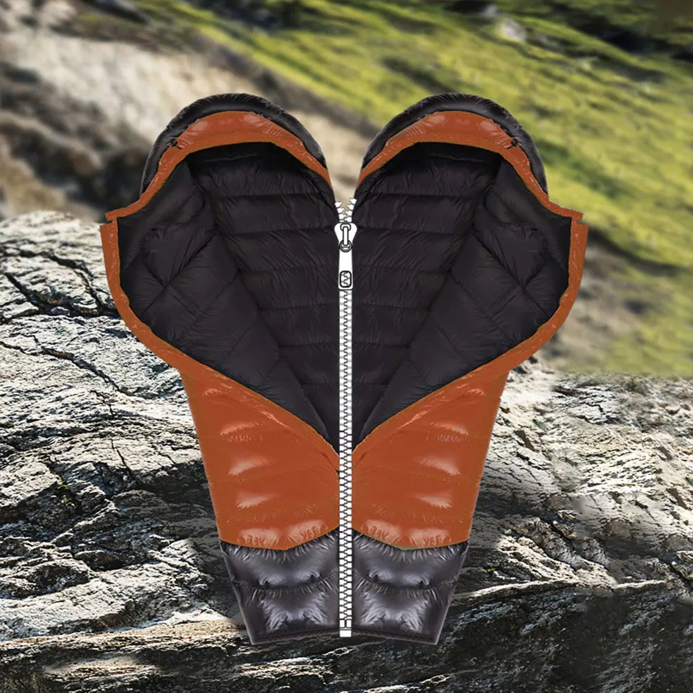 Goose Down Winter Sleeping Bag Ultralight