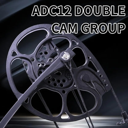 Compound Bow and Arrow Set for Adults Archery Shooting Bow Adjustable 30-65LBS, 9.5"-30" Draw Length