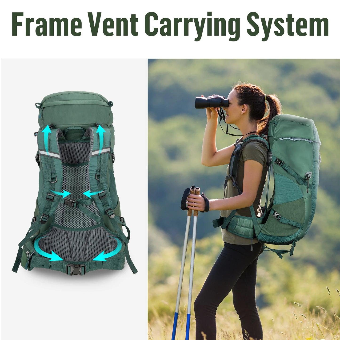 Hiking Backpack.