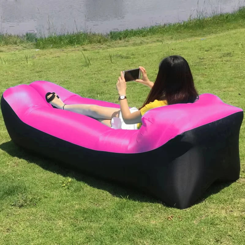 Lazy balloon sofa, portable For Backyard to Beach.