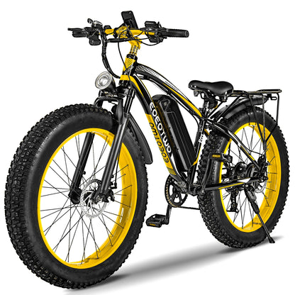 1500W Fat Tire Electric Bike for Adults 26"x4.0 All Terrain