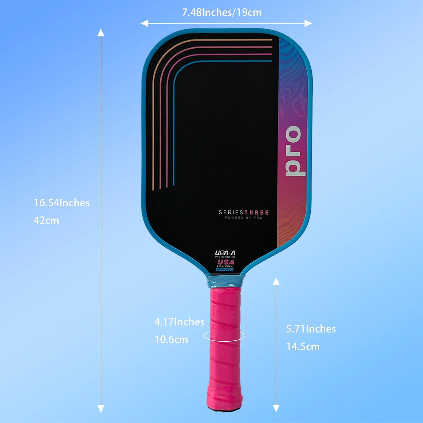Pickleball Paddle Series Three- Project Flamingo.