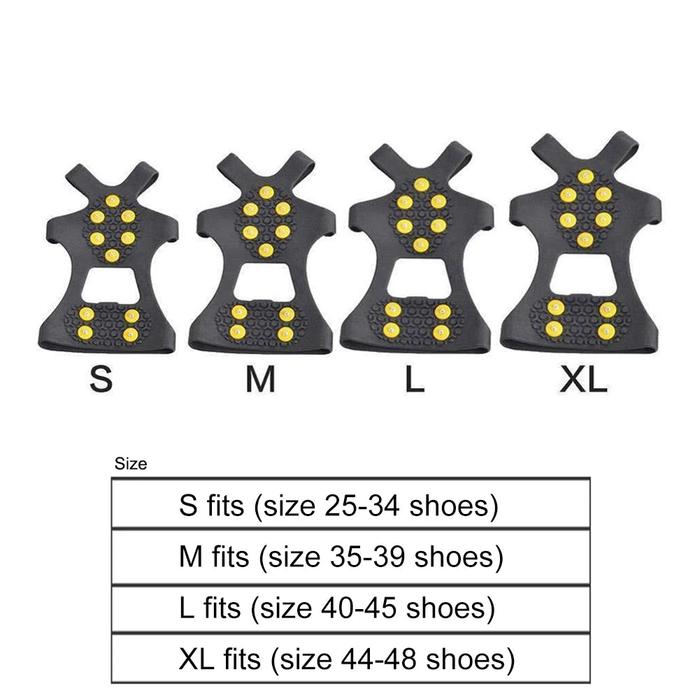 10 Teeth Anti-Slip Winter Climbing Crampons