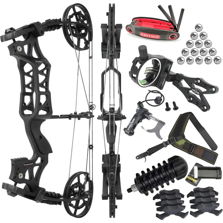 Compound Bow Dual-use for Arrows and Steel BallHunting