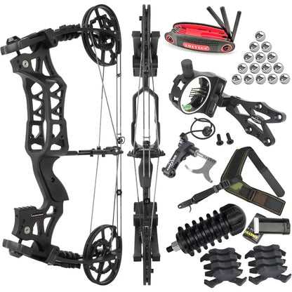 Compound Bow Dual-use for Arrows and Steel BallHunting