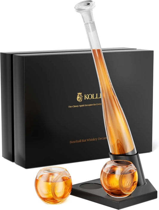 Baseball Gifts for Men, Whiskey Decanter