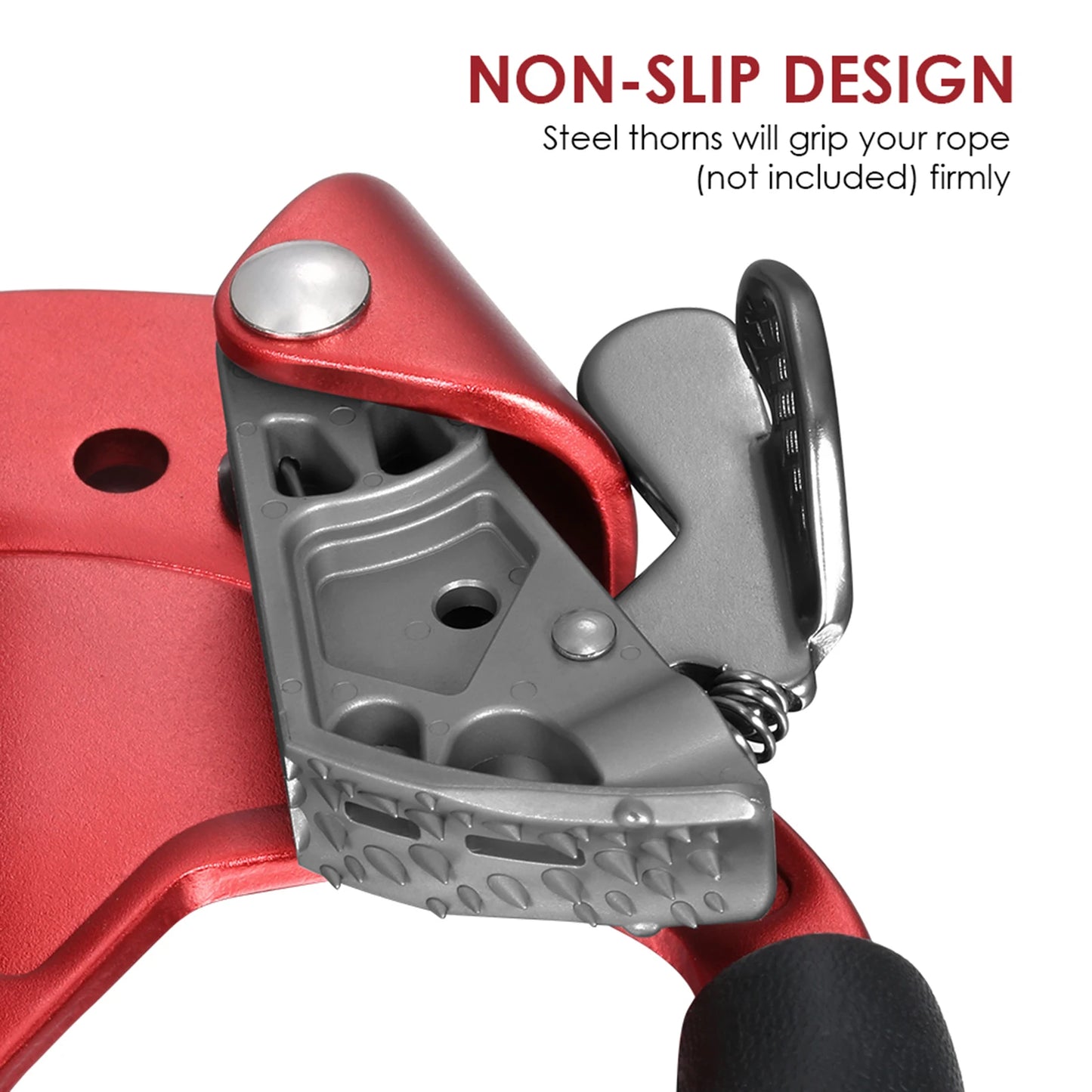 Vertical Rope Ascender Hand, Aluminum  Alloy Rock Climbing