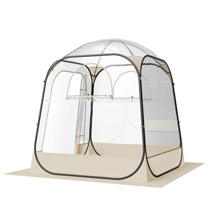 Pop Up Sports Bubble Tent 47x47 50x50 63x63 72x72 in Clear Weather Proof
