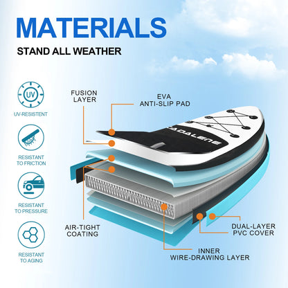 Inflatable Stand Up Paddle Board with SUP Accessories