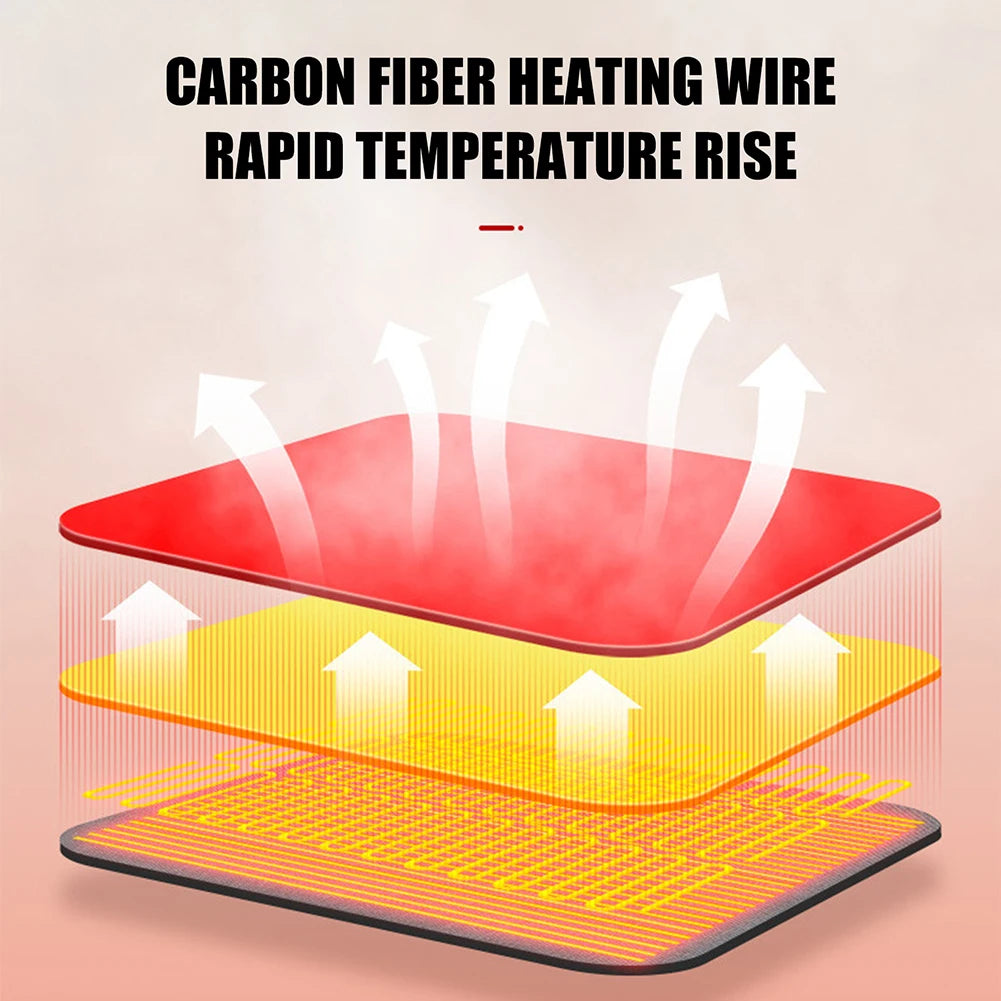 Electric Thermal Socks 3.7v Battery Foot Warm 3 Modes.