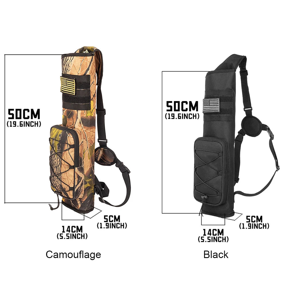 Compound Recurve Bow Quiver Storage Bag