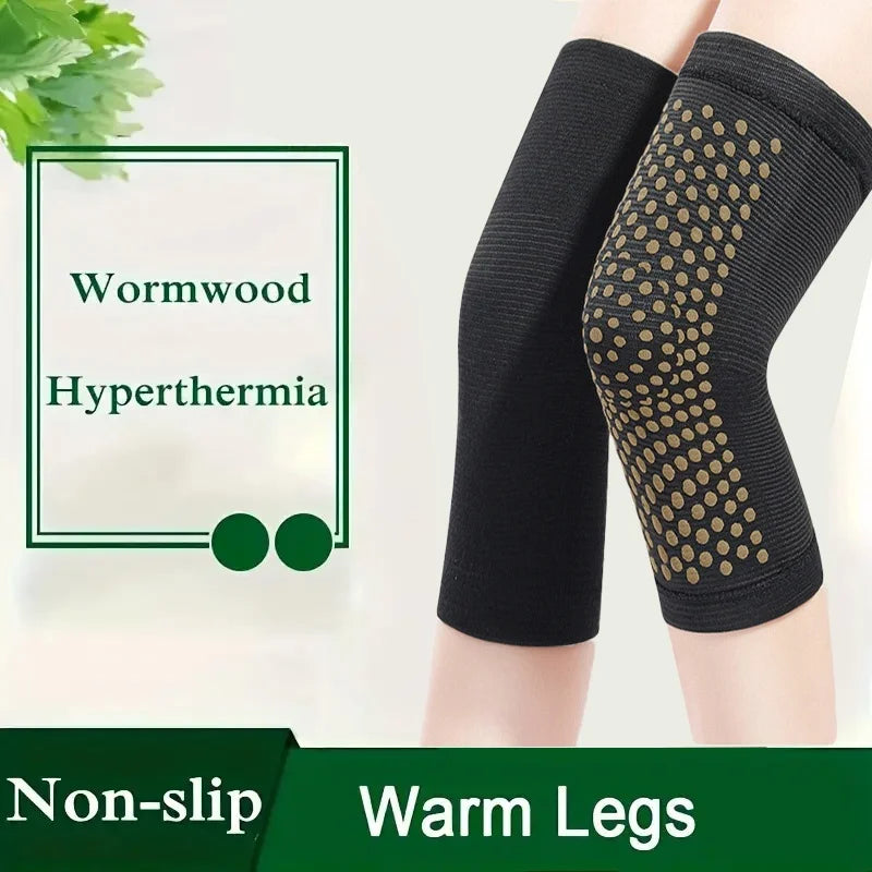 Latex Wormwood Knee Supports – Warm & Heating, Relieve Inner Knee Pain, Protect Knee Ligaments