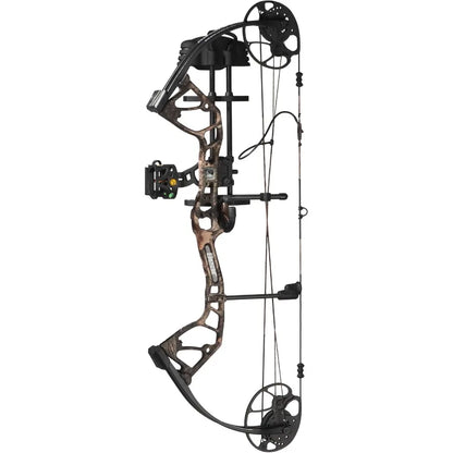 Bear Archery Royale Ready to Hunt Compound Bow Package for Adults and Youth 12 27 Draw Length 550 Lbs Draw Weight Up to 290 FPS