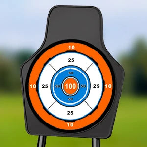 2X Bow, Arrow + Guns Toys, with stand For Kids.