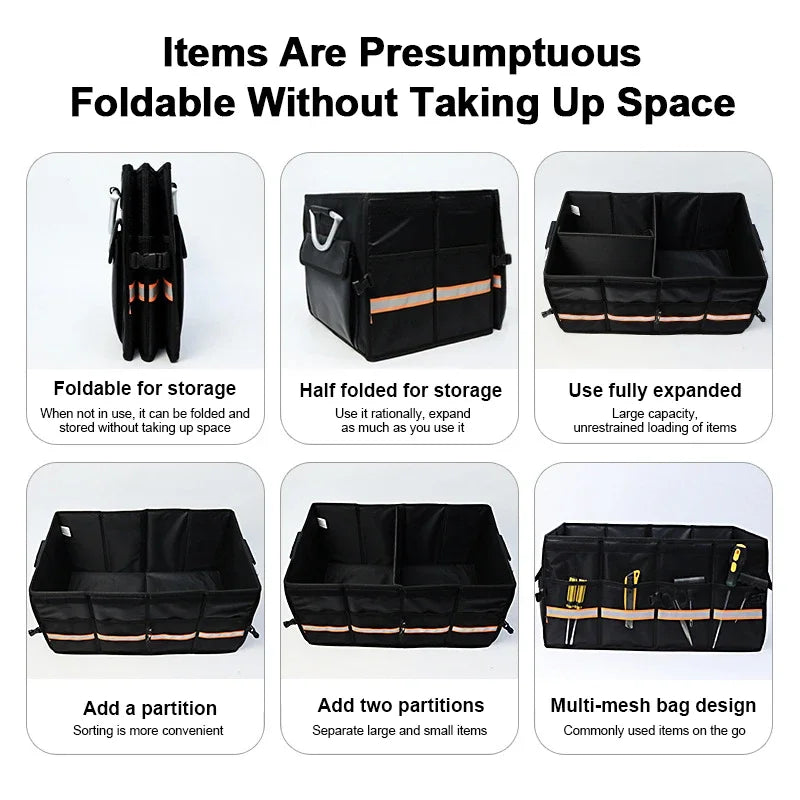 Car Trunk Folding Storage Box