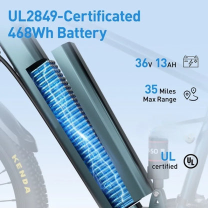 Adults Electric Bicycle, 26", 24" Electric Mountain Bike with 36V Battery Peak 500W Motor,21 Speed