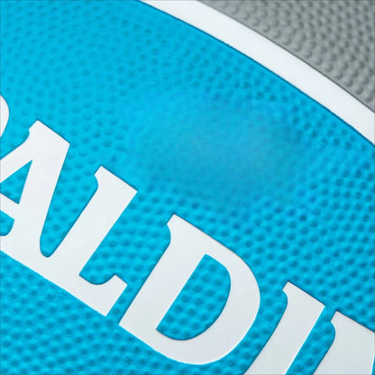 Fast Break All Surface Blue/Silver Basketball Size 7, 29.5"