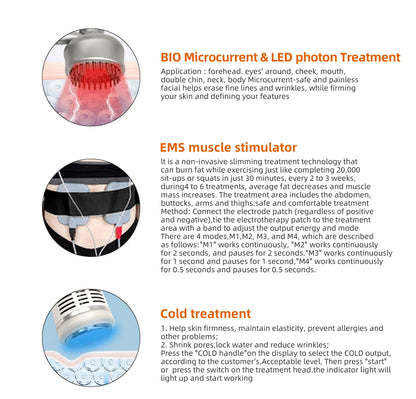 9 in 1 40K Cavitation Ultrasonic Body Slimming Machine