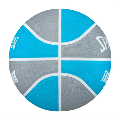 Fast Break All Surface Blue/Silver Basketball Size 7, 29.5"