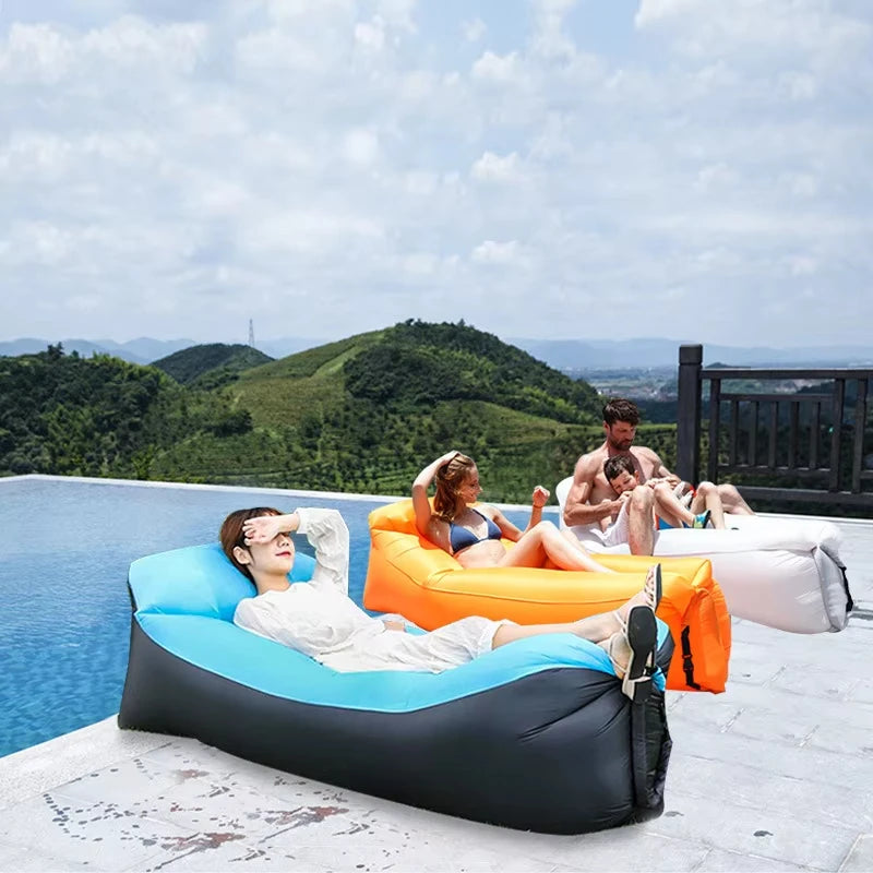 Lazy balloon sofa, portable For Backyard to Beach.