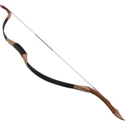 TOPARCHERY Black Hunter Traditional Recurve Bow 53 inch