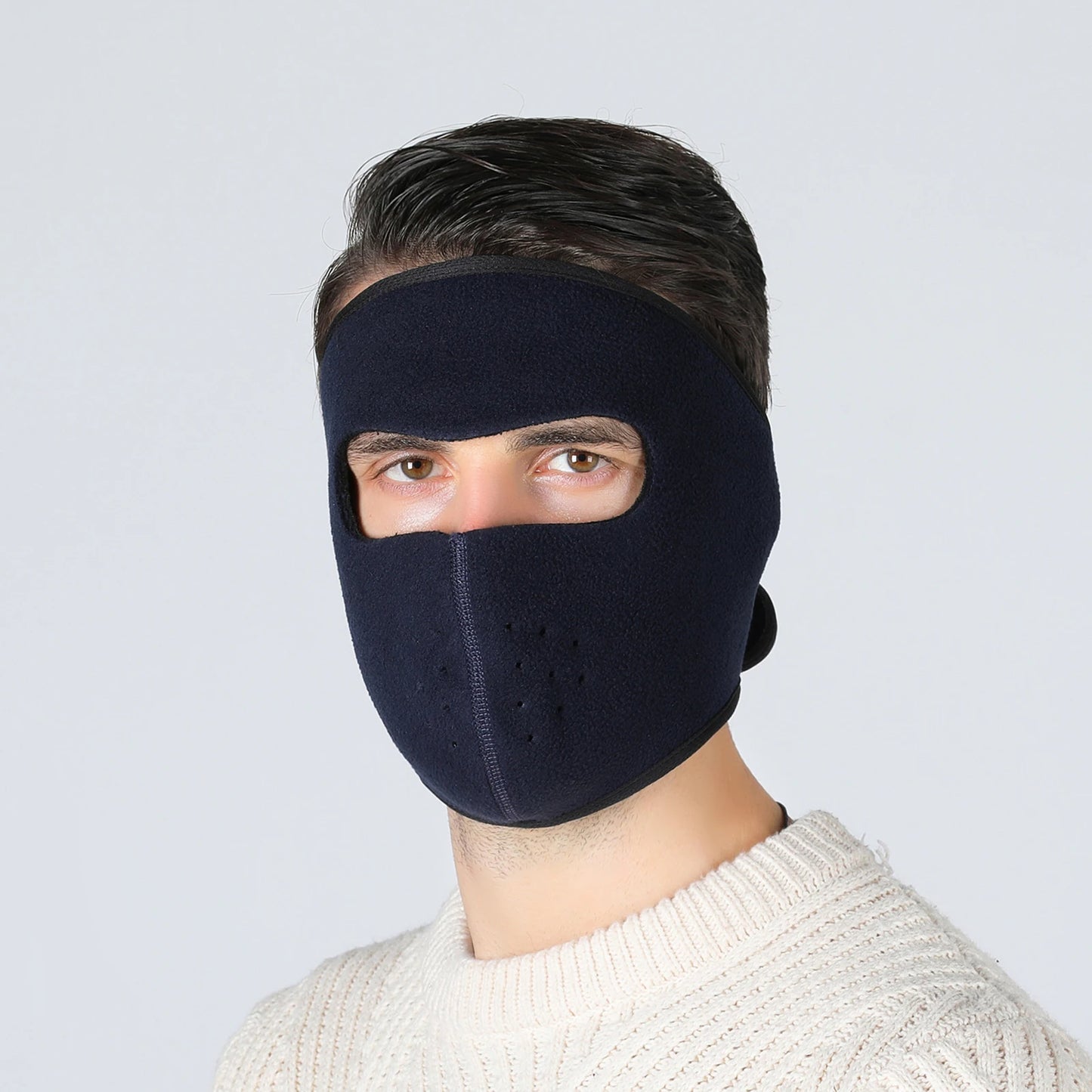 Fleece Winter Outdoor Sports Thermal Face Mask and Ear Warmer.