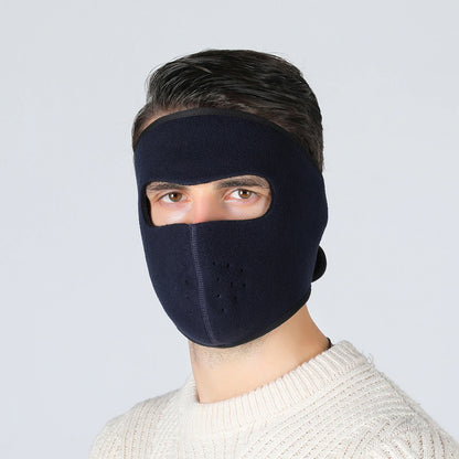 Fleece Winter Outdoor Sports Thermal Face Mask and Ear Warmer.