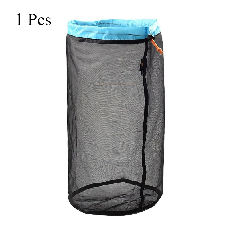 1Pcs Outdoor Ultralight Mesh Storage Bag