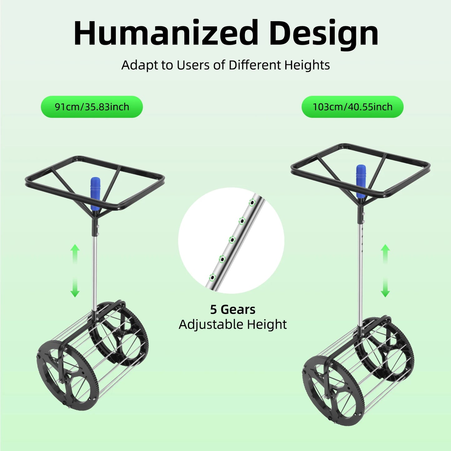2 in 1 Tennis Balls Pickup - Automatic Balls Receiver Hold Up 55 Tennis Balls