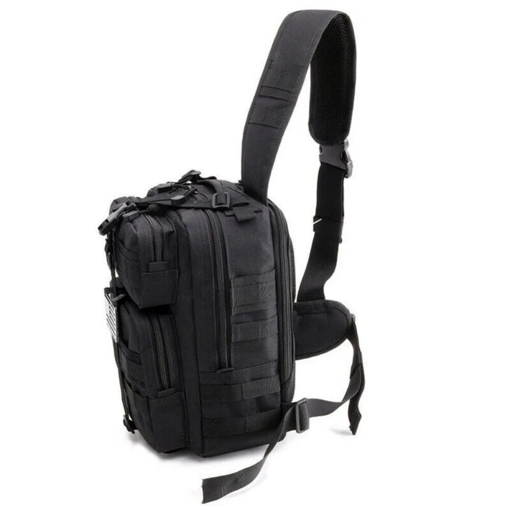 Mens Tactical Chest Bag Backpack