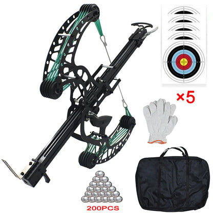High Precision Mechanical Pulley, Composite Steel Ball Bow, Slingshot