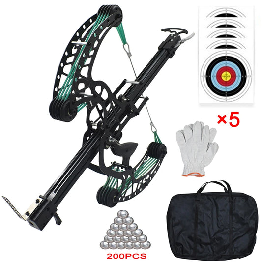 High Precision Mechanical Pulley, Composite Steel Ball Bow, Slingshot