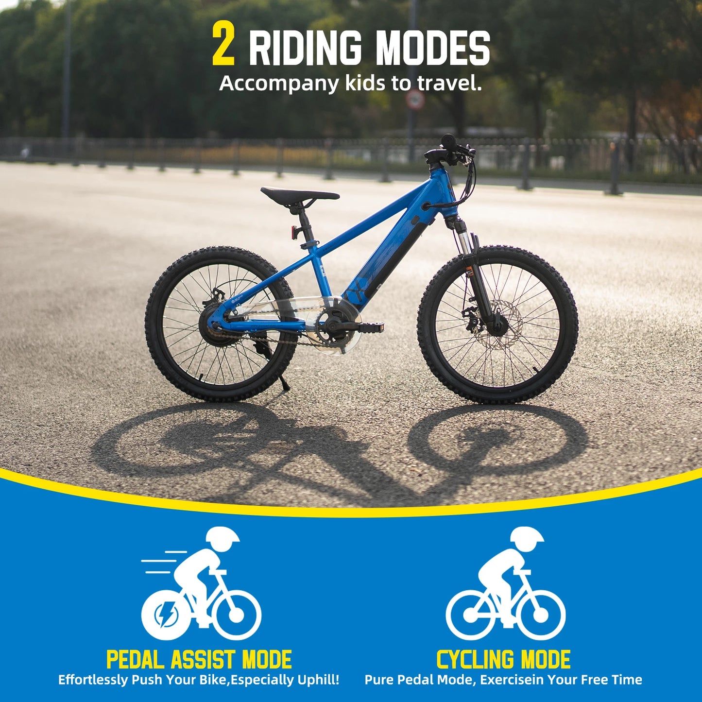 JOYSTAR Electric Bike for Kids Teens Ages 7+
