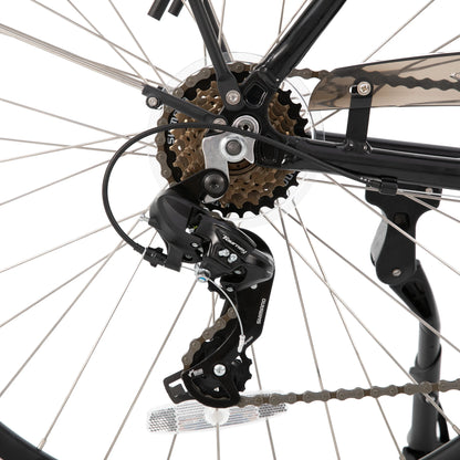 HILAND Adult electric road bike, detachable lithium battery.