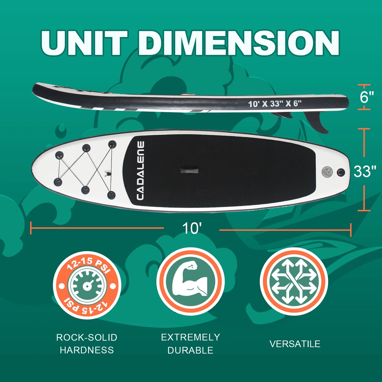 Inflatable Stand Up Paddle Board with SUP Accessories