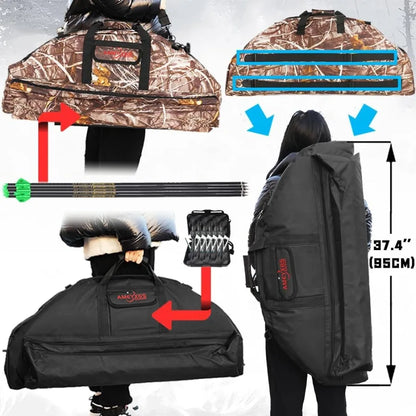 Archery Hunting Compound Bow Kit RTH 3070 LBS Draw Length 23.531 IBO 325FPS Target Shooting Bow with Accessories for Bowfishing