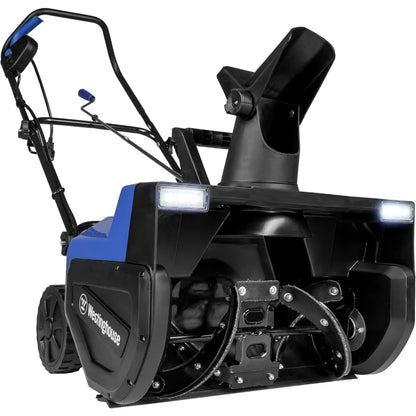 22-Inch Steel Auger Electric Snow Blower with Dual LED Lights