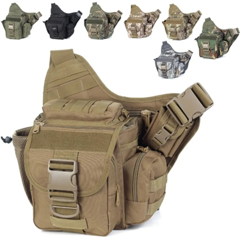 Men Tactical Shoulder Bag Sling Chest Pack