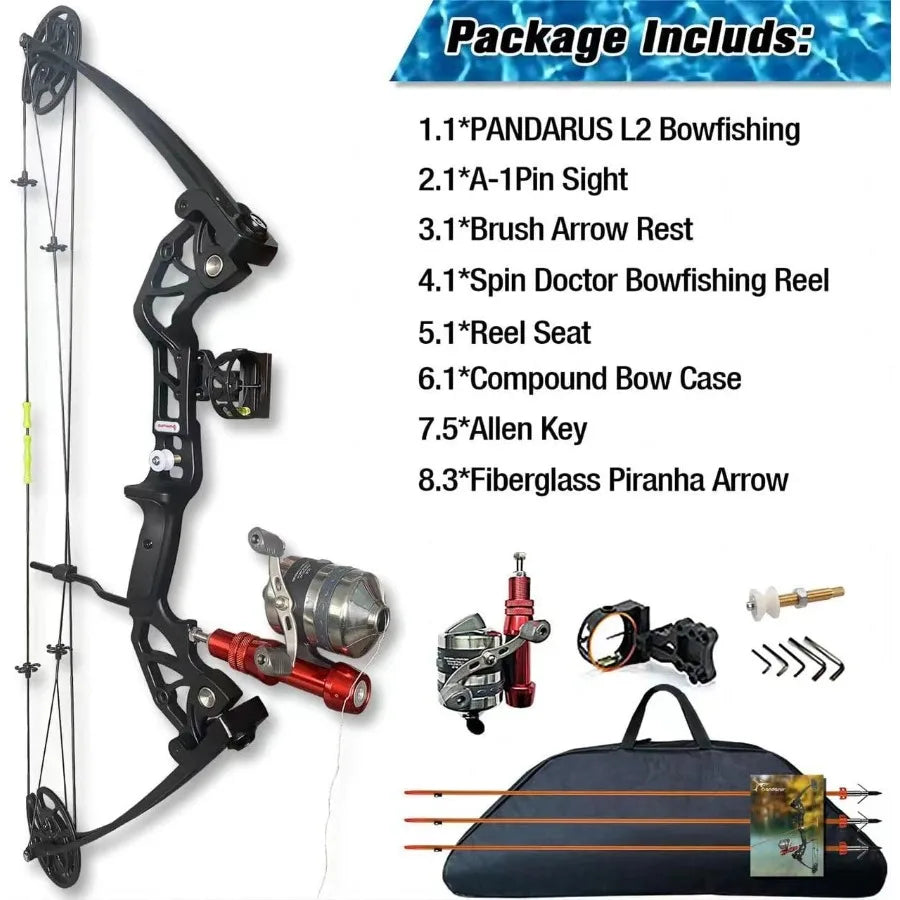 Bow fishing Bow Kit with Arrow