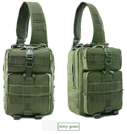 Mens Tactical Chest Bag Backpack