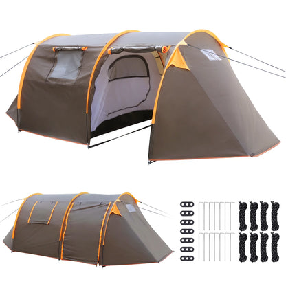 Oxford 2-Person Backpacking Tent Windproof Lightweight Tent Rainproof