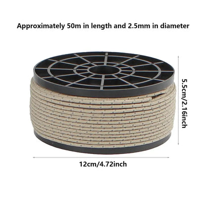 Reflective Camping Rope 164ft Para-cord Rope Reflective Rope 2.5mm