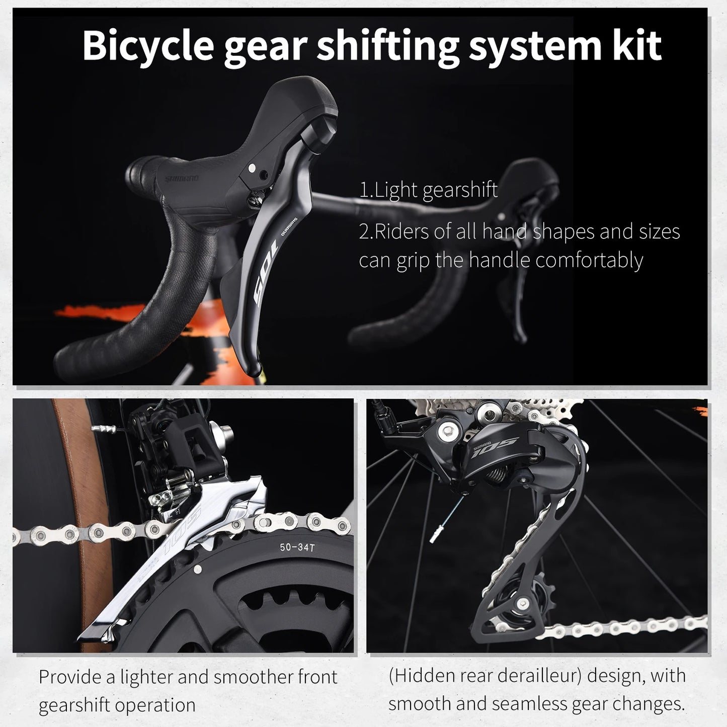 Carbon Fiber Road Bike Adult Racing 700C UCI